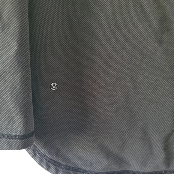 Lululemon After Asana Pullover Size 4 Telemark Print Black / Black Sweater - Picture 6 of 11